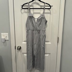 Ali & Jay blue stripped dress